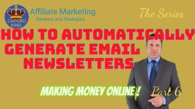 How to Automatically generate email newsletters